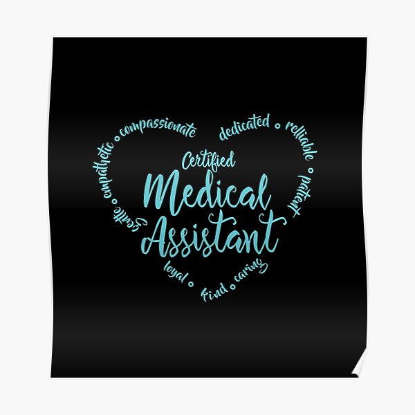 Certified Medical Assistant Posters Redbubble