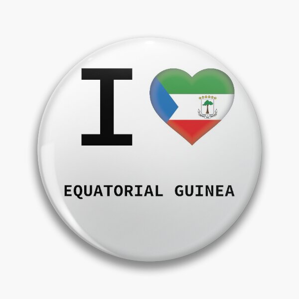 Item preview, I HEART EQUATORIAL QUINEA designed and sold by Mxdesign888.