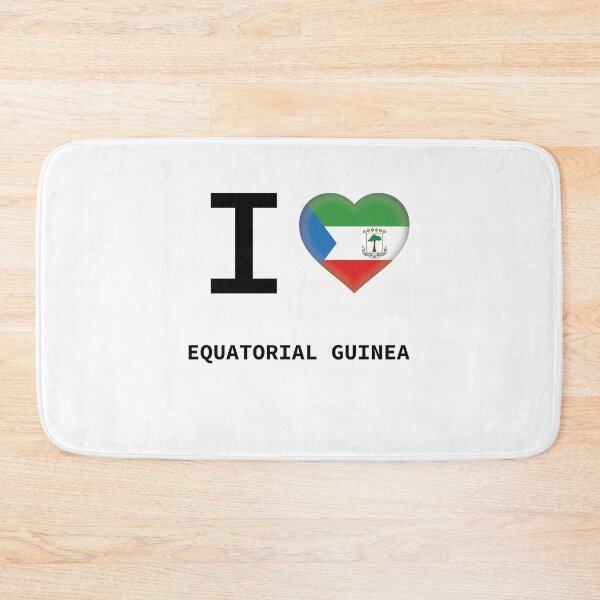 Item preview, I HEART EQUATORIAL QUINEA designed and sold by Mxdesign888.