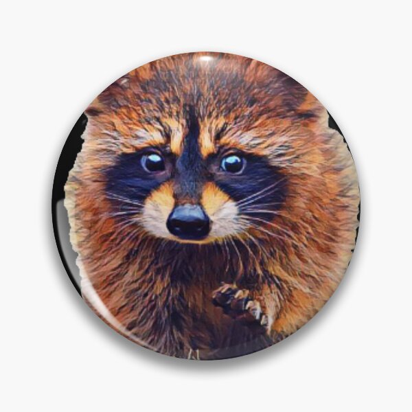 Artikelvorschau, Netter Babywaschbär in der digitalen Waldkunst entworfen und verkauft von conceptDVS.
