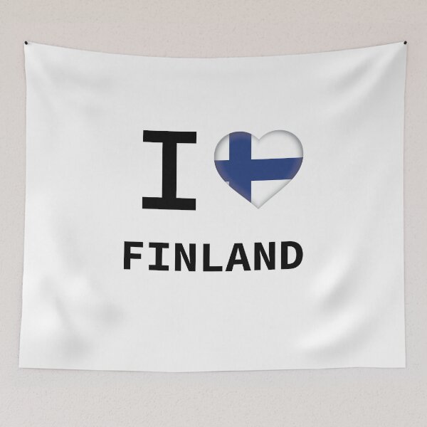 Item preview, I HEART FINLAND designed and sold by Mxdesign888.