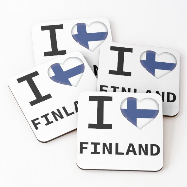 Item preview, I HEART FINLAND designed and sold by Mxdesign888.