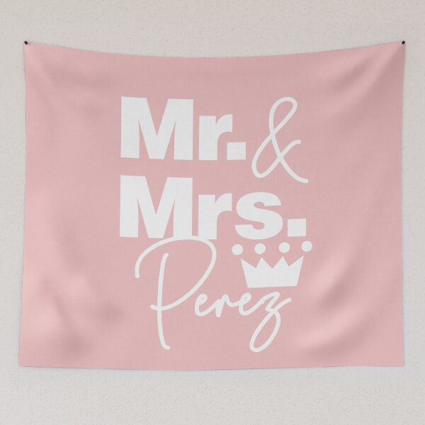 Item preview, We are Mr and Mrs Perez Lovely Family designed and sold by HelloFromAja.