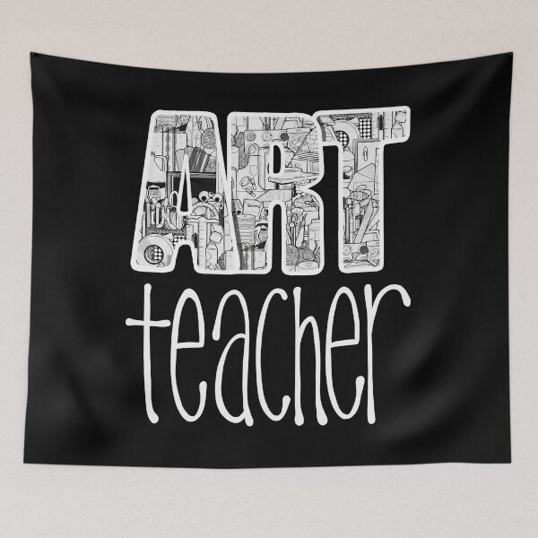 Item preview, Art Teacher Supplies Doodle Line T-shirt designed and sold by thecraftace.