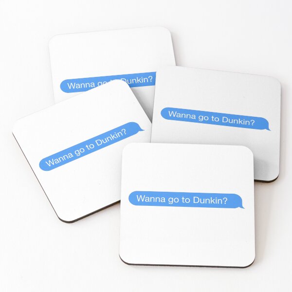 Item preview, wanna go to Dunkin? designed and sold by stickerdesignss.