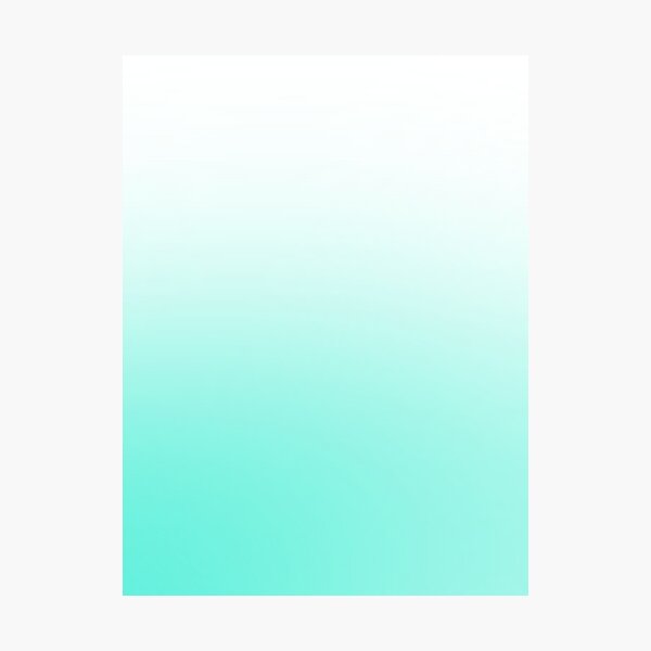 "light blue ombre " Photographic Print for Sale by starships123 Redbubble