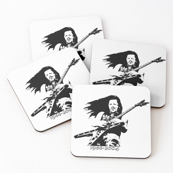 Dimebag 1966-2004 Coasters (Set of 4)