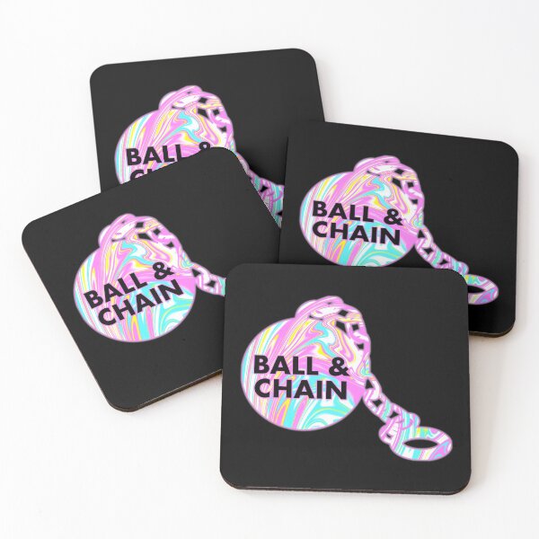 Item preview, BALL AND CHAIN In Paint Marble designed and sold by SquareClub.