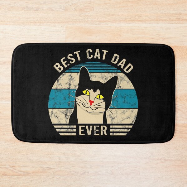 Item preview, Best Cat Dad Ever Vintage Cat Dad designed and sold by EllenTune.