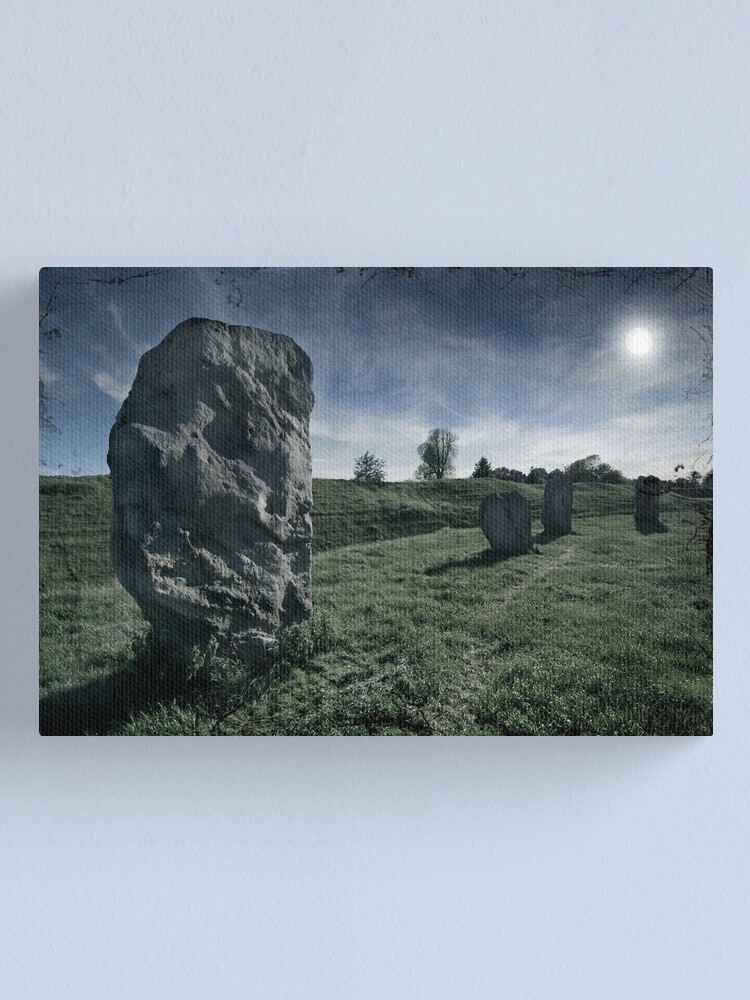 Alternate view of Avebury by Moonlight Canvas Print