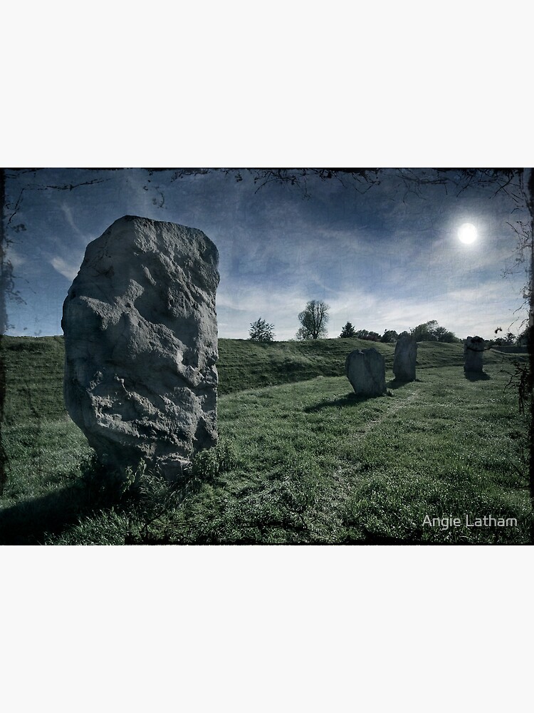 Avebury by Moonlight by AngelaBarnett