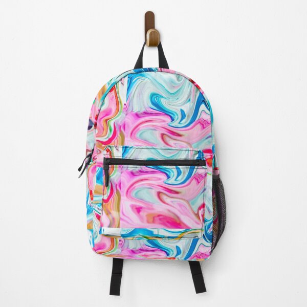 Item preview, Candy Rainbow Liquid Marble Painting designed and sold by newburyboutique.