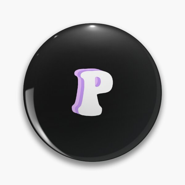 Item preview, retro P sticker (customizable) designed and sold by madelyndesigns.