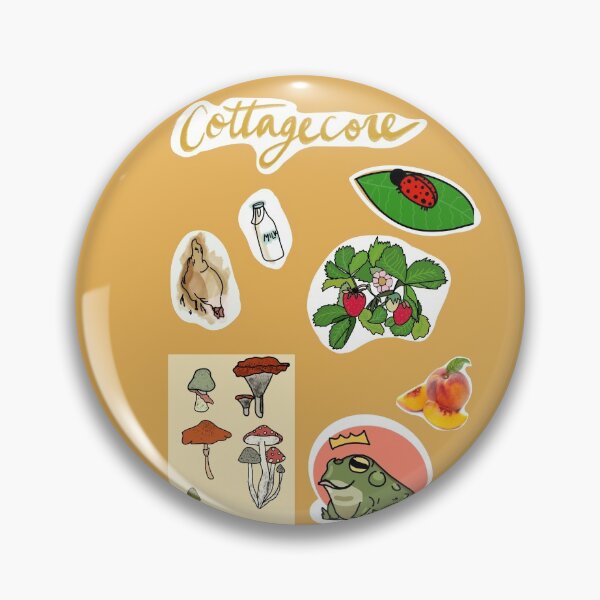 Item preview, Cottagecore - Frog and Mushrooms !  designed and sold by ttaallaa.