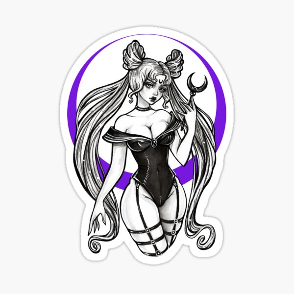 Dark Moon Sticker