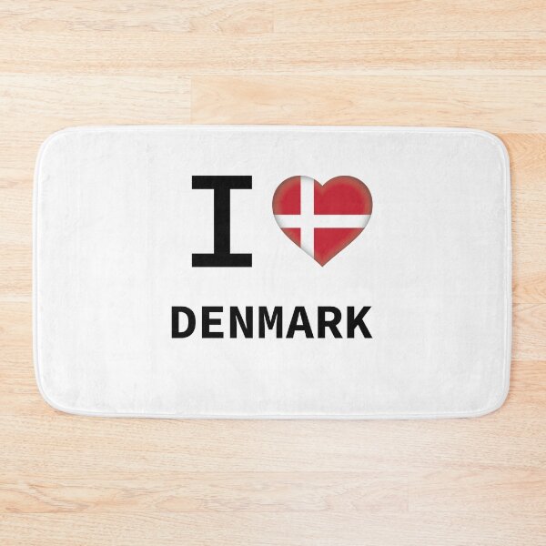Item preview, I HEART DENMARK designed and sold by Mxdesign888.