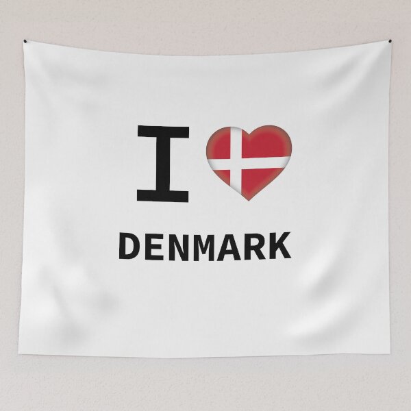 Item preview, I HEART DENMARK designed and sold by Mxdesign888.