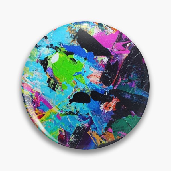 Item preview, New Life Abstract Turquoise- Up Close designed and sold by Rachelle Byers.