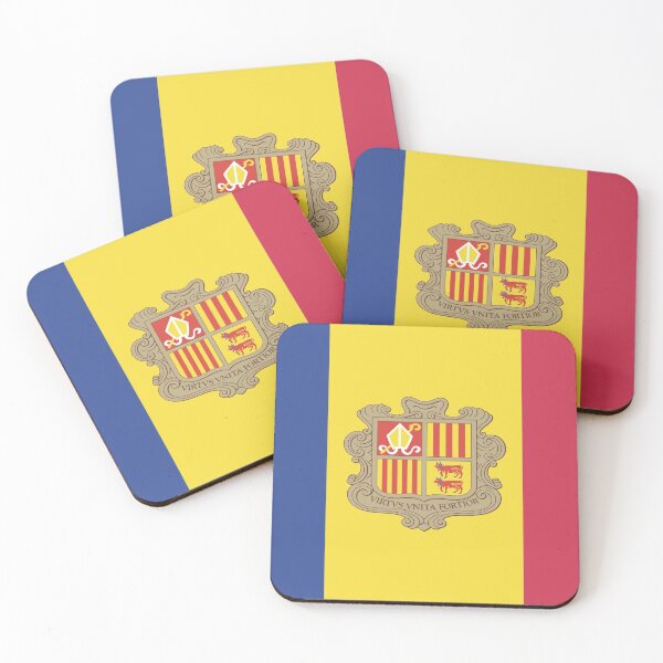 Item preview, andorra flagg , red , yello , blue  designed and sold by rashadat.