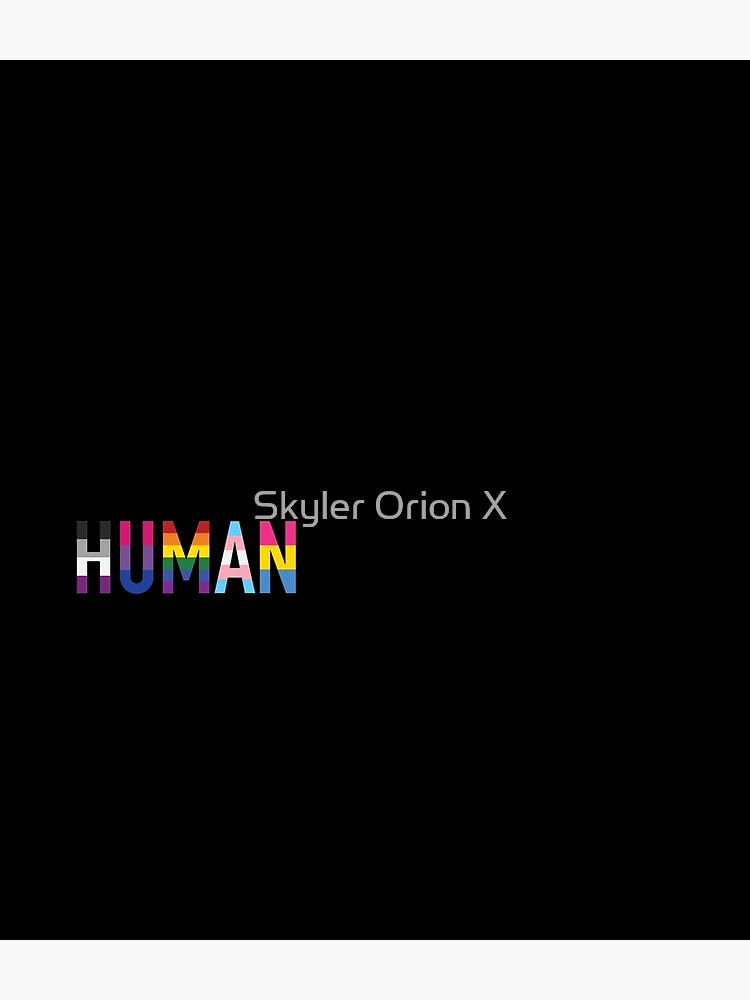 Human, Various Queer Flags 1 by fc13empire