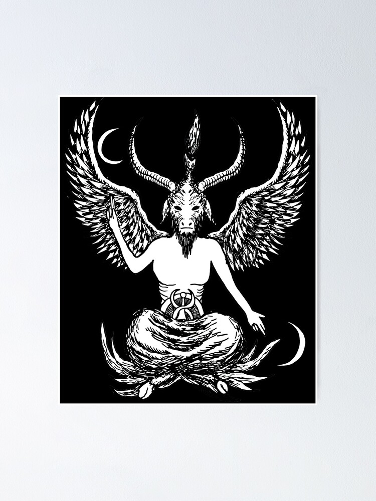 Lucifer Canvases, Satanic Decor, Occult Decor, Lucifer Art