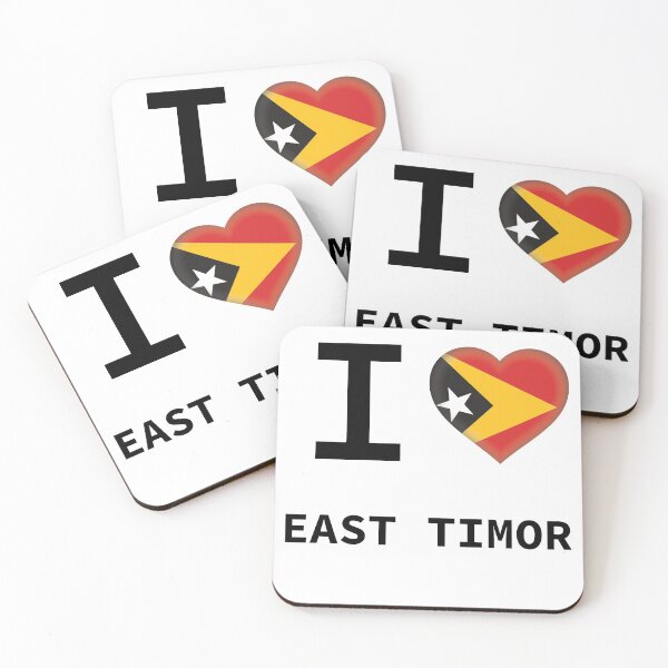 Item preview, I HEART EAST TIMOR designed and sold by Mxdesign888.