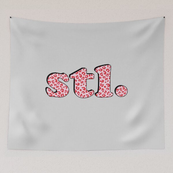 Item preview, STL pink and red cheetah designed and sold by ehillenbrand.
