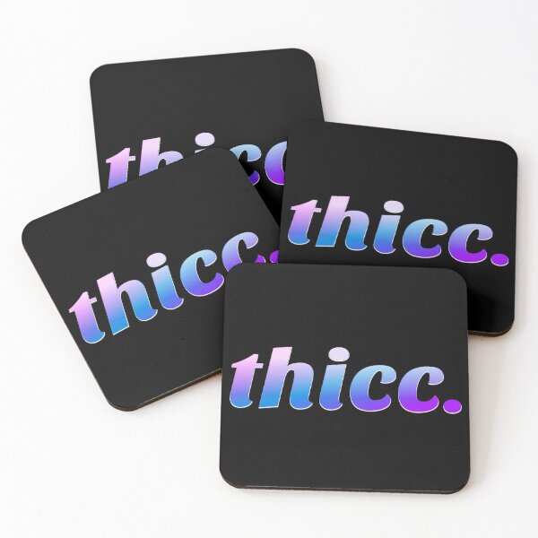 Item preview, thicc. Pink/Blue designed and sold by DWaffleDesigns.