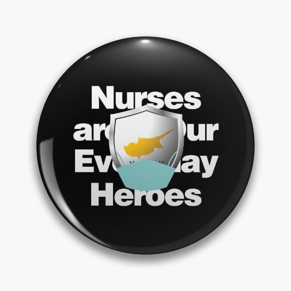 Item preview, Cyprus Nurses are Everyday Heroes designed and sold by HelloFromAja.