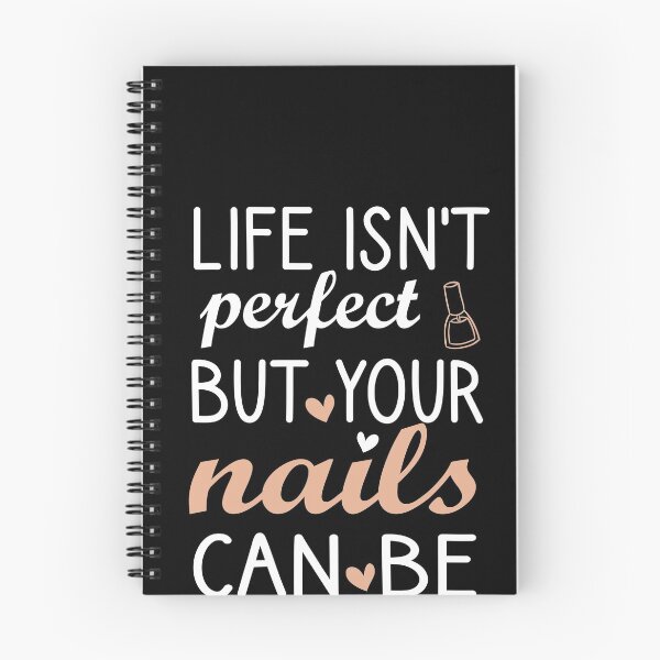 Item preview, life isn't perfect but your nails can be , Nail , Nail Tech Gift, Manicurist / Manicurist Gift / Gift for Manicurist / funny Manicurist  / Manicurists floral style designed and sold by Chamssou.