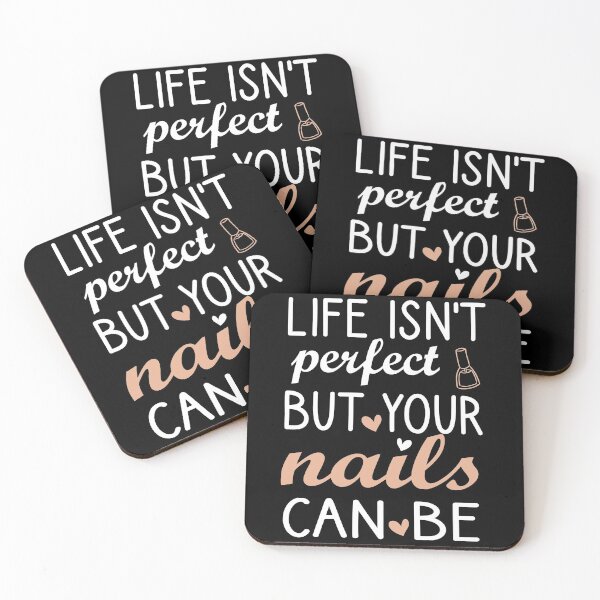 Item preview, life isn't perfect but your nails can be , Nail , Nail Tech Gift, Manicurist / Manicurist Gift / Gift for Manicurist / funny Manicurist  / Manicurists floral style designed and sold by Chamssou.