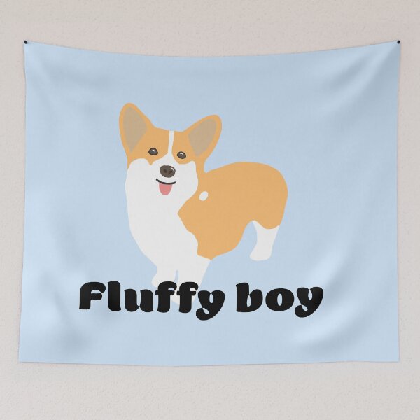 Item preview, Fluffy Boy - Cheddar Brooklyn Nine Nine designed and sold by Abbie's Prints.
