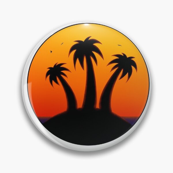 Item preview, Sunset And Palmtrees designed and sold by Celiina.