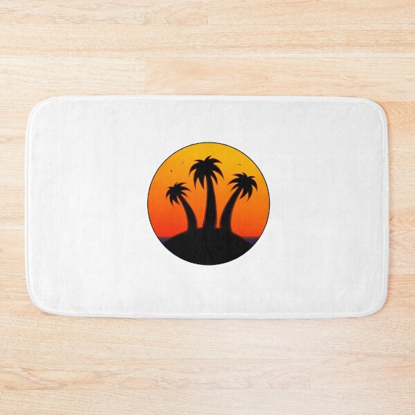 Item preview, Sunset And Palmtrees designed and sold by Celiina.