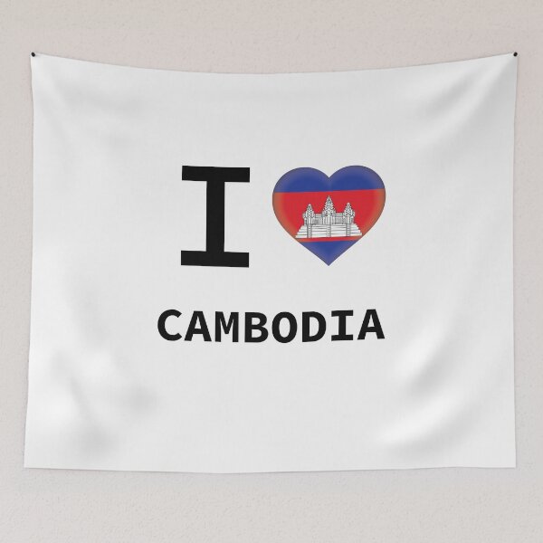 Item preview, I HEART CAMBODIA designed and sold by Mxdesign888.