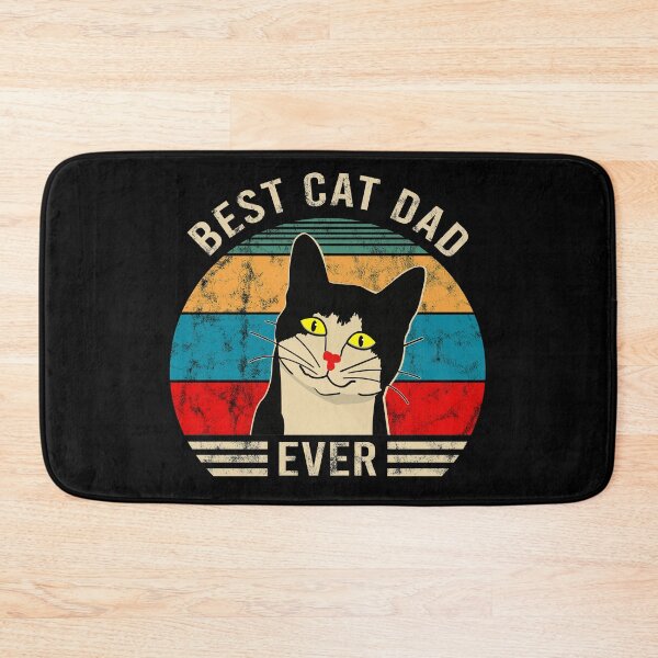 Item preview, Best Cat Dad Ever Cats Dad Vintage designed and sold by EllenTune.