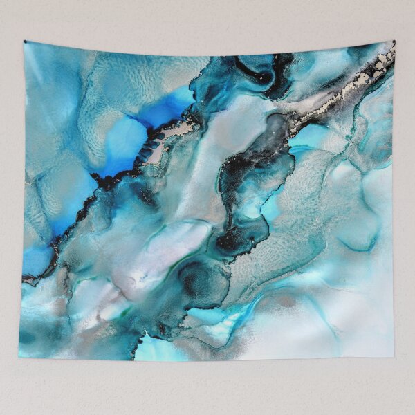 Item preview, Turquoise Marble III designed and sold by AmberELamoreaux.
