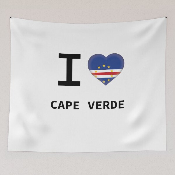 Item preview, I HEART CAPE VERDE designed and sold by Mxdesign888.