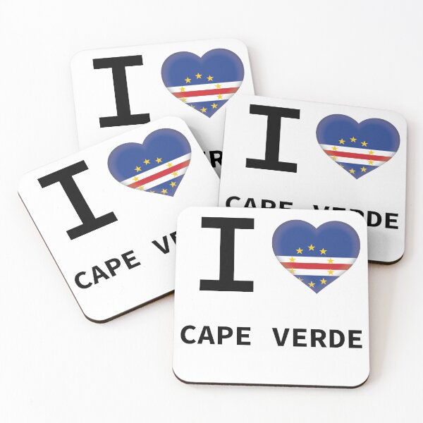Item preview, I HEART CAPE VERDE designed and sold by Mxdesign888.