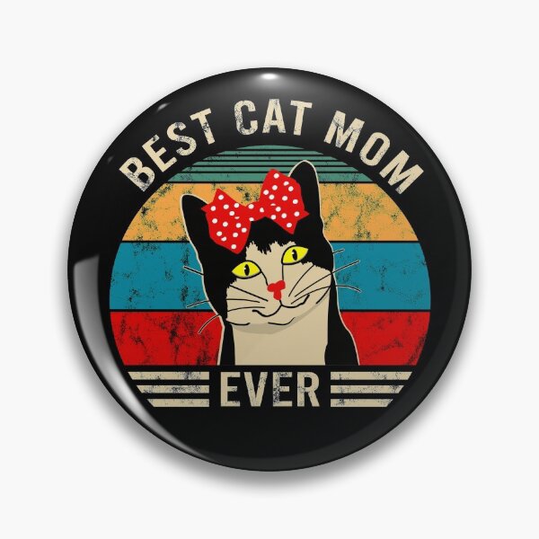 Item preview, Best Cat Mom Ever Cat Mom Vintage designed and sold by EllenTune.
