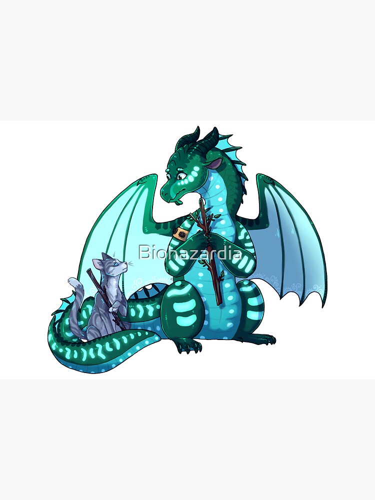 Wings of Fire & Warriors - Turtle and Jayfeather - Stick Bois by Biohazardia
