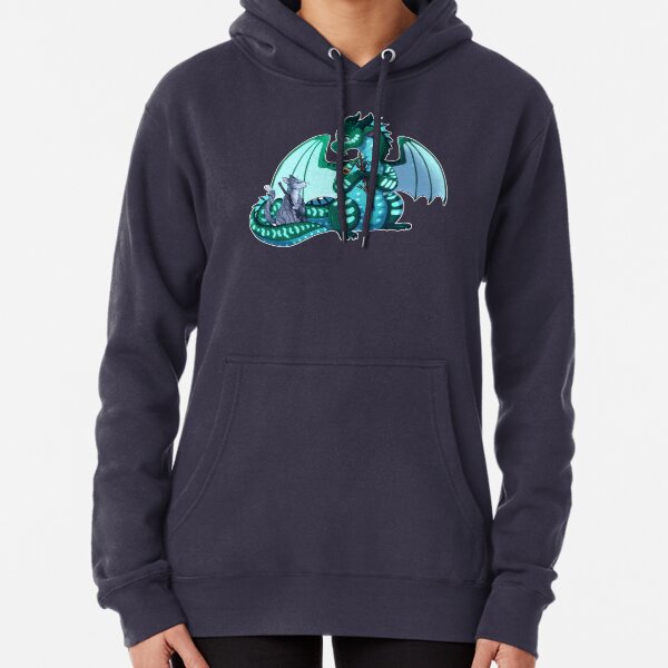Wings of Fire & Warriors - Turtle and Jayfeather - Stick Bois Pullover Hoodie