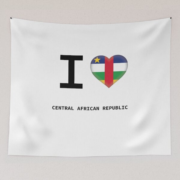 Item preview, I HEART CENTRAL AFRICAN REPUBLIC designed and sold by Mxdesign888.