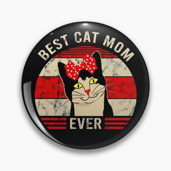 Item preview, Best Cat Mom Ever Cat Mom Vintage designed and sold by EllenTune.