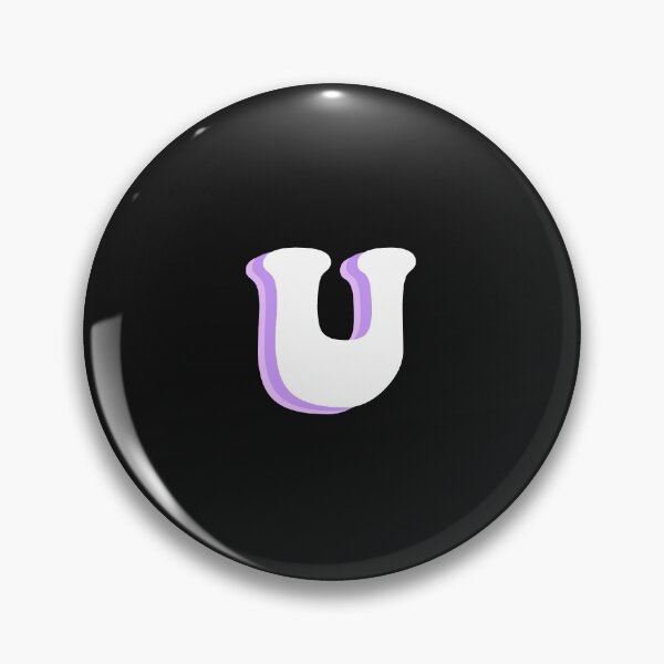Item preview, retro U sticker (customizable) designed and sold by madelyndesigns.