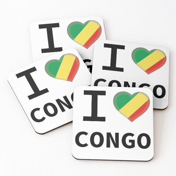 Item preview, I HEART CONGO designed and sold by Mxdesign888.