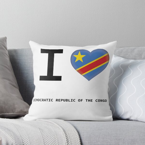 Item preview, I HEART DEMOCRATIC REPUBLIC OF THE CONGO designed and sold by Mxdesign888.