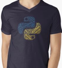 Python Programmer T-shirt & Hoodie Men's V-Neck T-Shirt