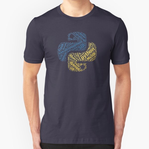 Python Programmer T-shirt & Hoodie Slim Fit T-Shirt