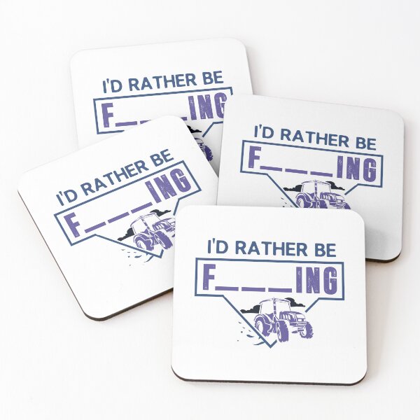 Item preview, Mens I'd Rather Be Farming Tractor Design For A Hobby Farmer design designed and sold by AYDreamers.
